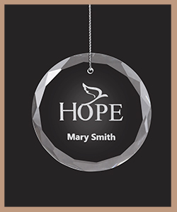 Hope Hospice 2021 holiday ornament